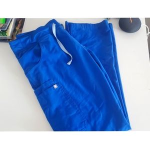 Figs Blue Scrub Pants